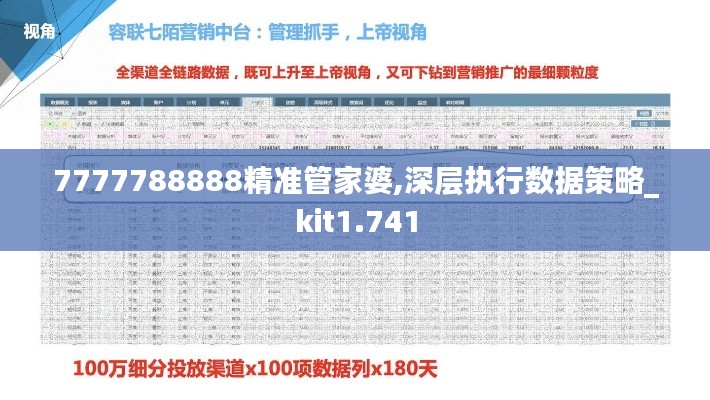 7777788888精准管家婆,深层执行数据策略_kit1.741