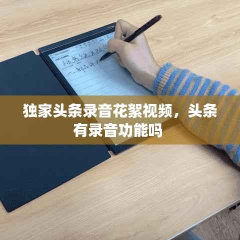 独家头条录音花絮视频，头条有录音功能吗 