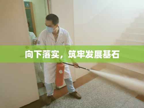 向下落实,筑牢发展基石