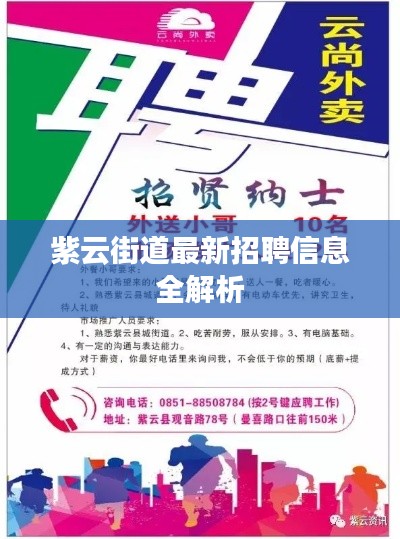 紫云街道最新招聘信息全解析