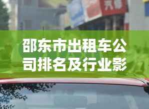 邵东市出租车公司排名及行业影响力深度解析